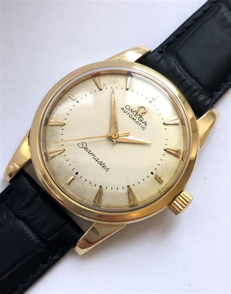 18 ct white gold omega watch|vintage omega manual wrist watch.